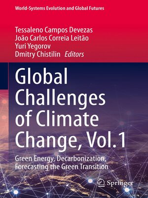 cover image of Global Challenges of Climate Change, Volume1